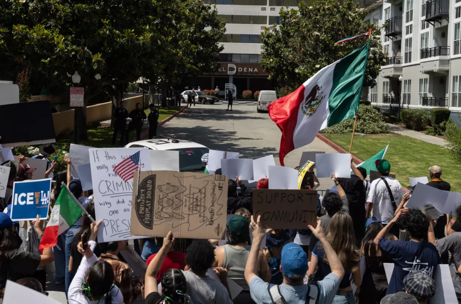 Pasadena protest